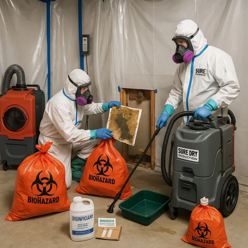 Contaminated Water Handling Protocols process in Mauriceville, TX