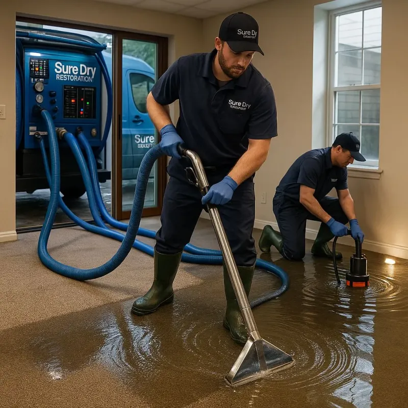 Water Extraction and Removal process in Mauriceville, TX